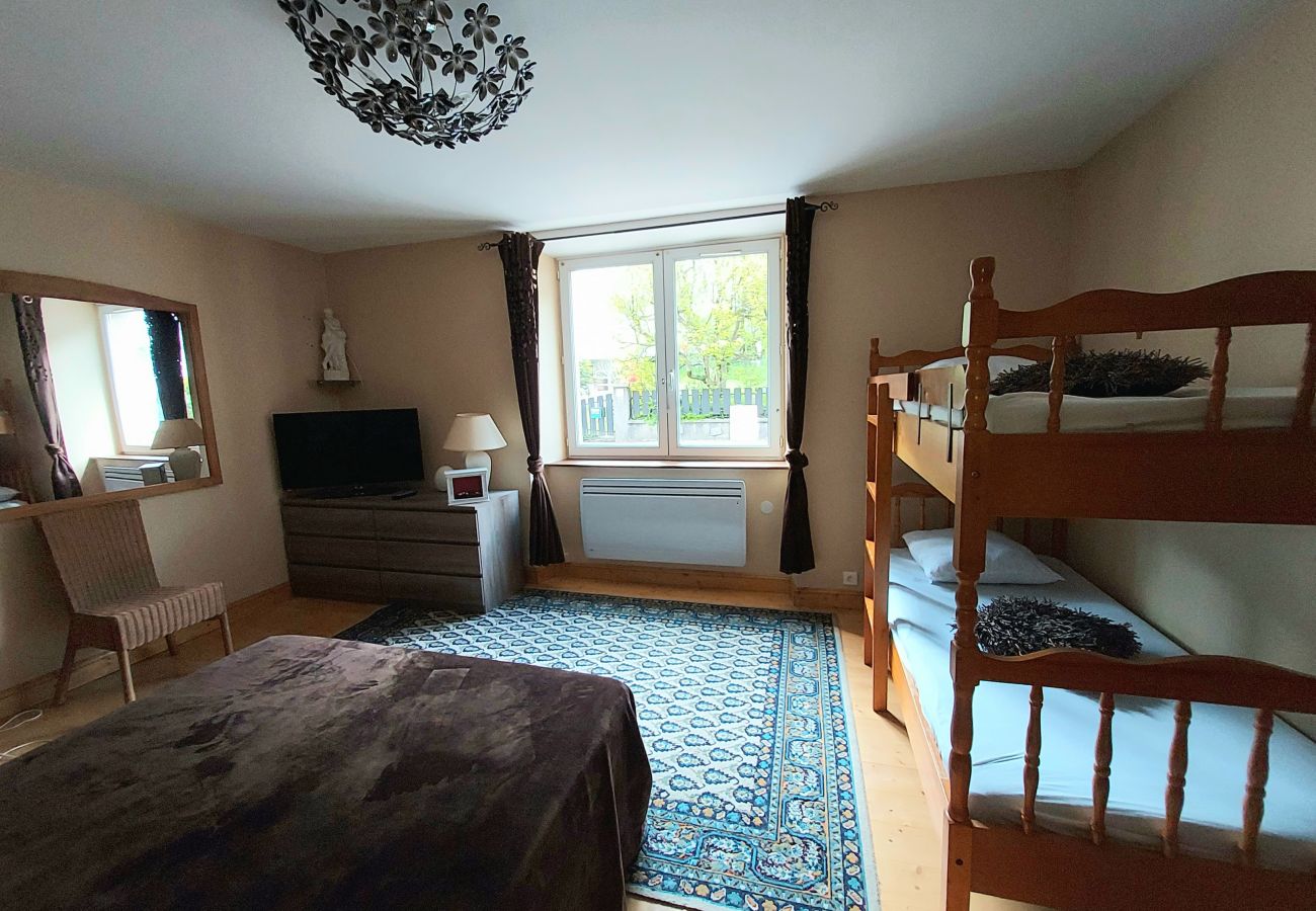 stay in the mountains, large apartment, holidays in the Vosges, nature, hiking, Cornimont