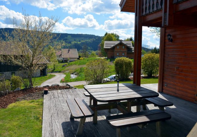 terrasse, chalet, Vosges, Xonrupt-Longemer, vacances en famille, amis, confort 